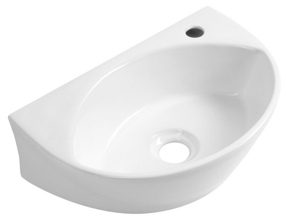 LIZA keramické umývátko 40x27cm, bílá