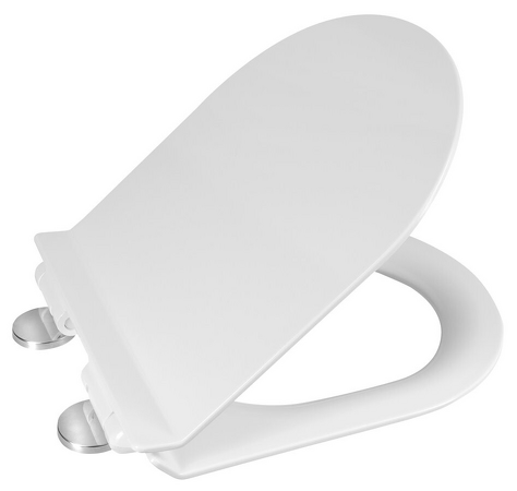 CARLO WC sedátko, SLIM, Soft Close, Easy Take, bílá