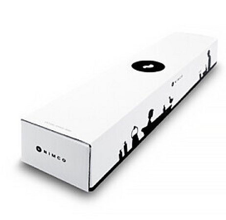 Černý trojháček s jednoduchými háčky