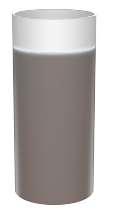 OASIS keramické umyvadlo volně stojící ø 40x89cm, agila