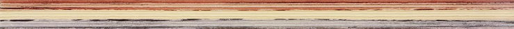 Majolika, WLAVH008, listela, 60 x 3,5 cm, vícebarevná