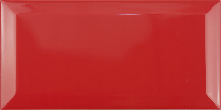 Retro Wall, 14128, obkládačka, 7,5 x 15, Rojo, lesk