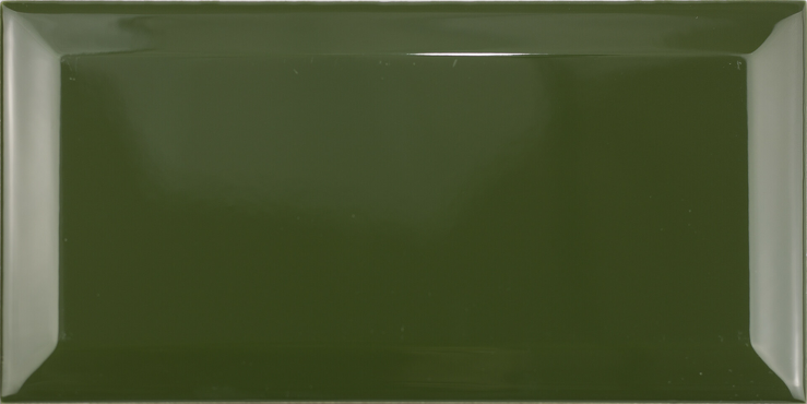 Retro Wall, 19729, obkládačka, 10 x 20, Verde Botella Biselado 