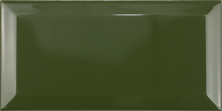 Retro Wall, 17505, obkládačka, 7,5 x 15, Verde Botella, lesk