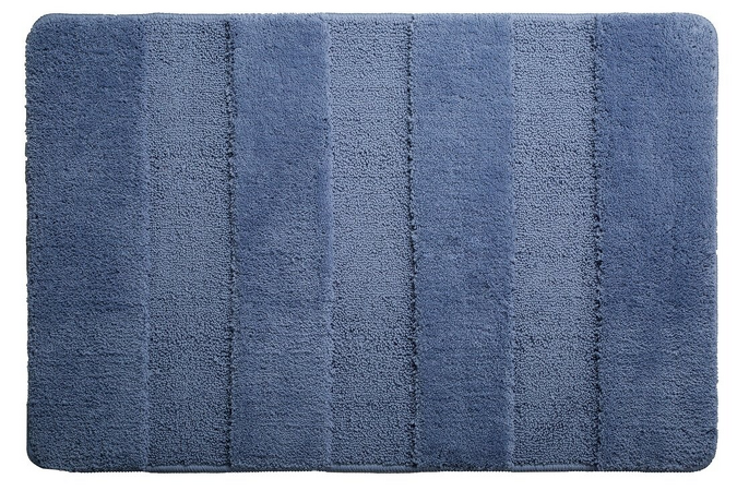 SERENITY předložka 60x90cm s protiskluzem, polyester, modrá