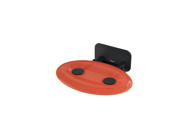 Sedátko OVO-P II-ORANGE/BLACK
