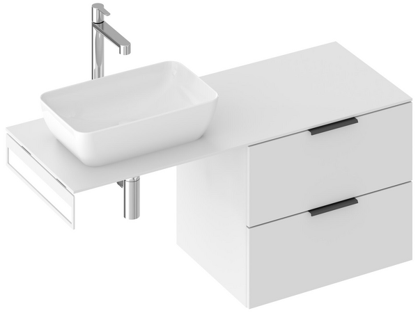 Věšák ručníků Comfort bílý