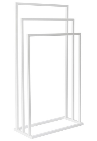 Stojan na ručníky 450x860x210mm, bílá mat