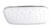 Pevná sprcha, 250x250 mm, bílá-chrom náhledová fotka produktu