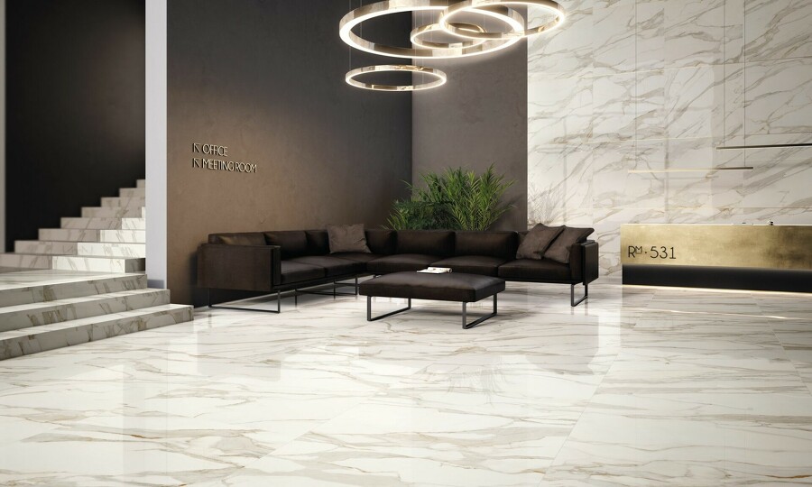 Purity of Marble, 60RX, dlaždice, 60 x 60, Royal Beige, lesk