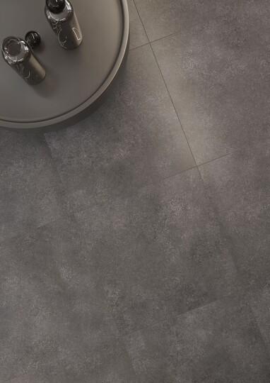 Abetone,  dlaždice slinutá,  tmavě šedá,  60x60cm