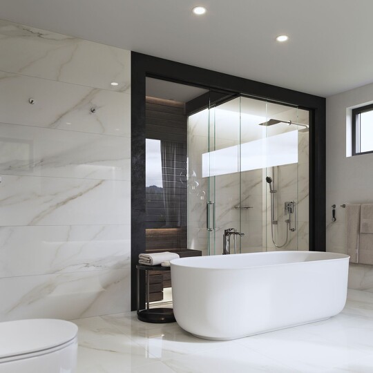 Cava, obkládačka, 40x120 cm, bílá