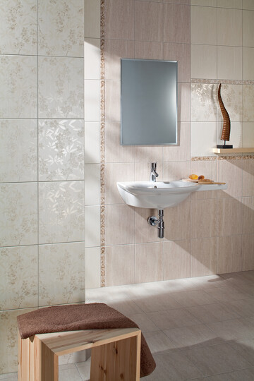 Lazio, WADKB003, obkládačka, 25 x 33 cm, s.v šedá, 1. jakost